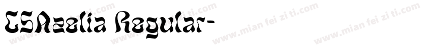 CSAzelia Regular字体转换